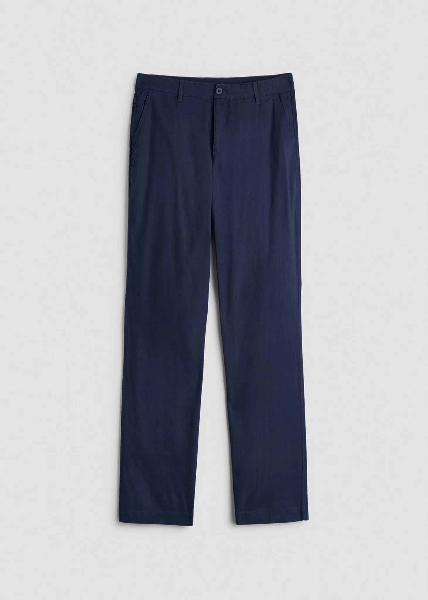 Garment Dyed Linen Casual Pants for Tall Men