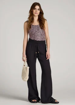 Gauze Cover Up Pants for Tall Women