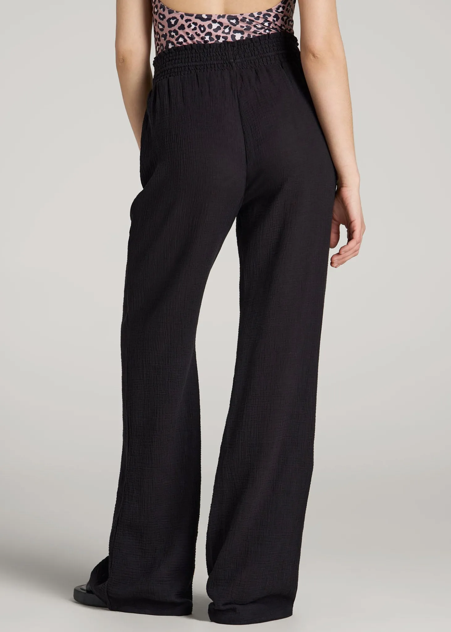 Gauze Cover Up Pants for Tall Women