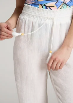 Gauze Cover Up Pants for Tall Women
