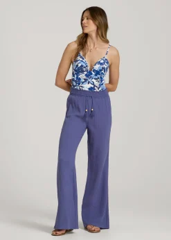 Gauze Cover Up Pants for Tall Women