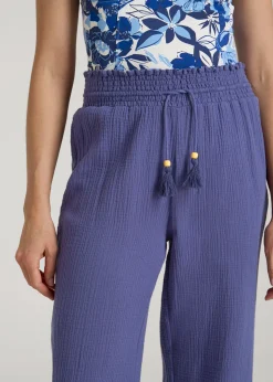 Gauze Cover Up Pants for Tall Women