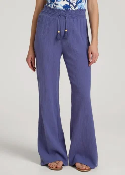 Gauze Cover Up Pants for Tall Women