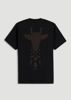 Giraffe Graphic Tee for Tall Men