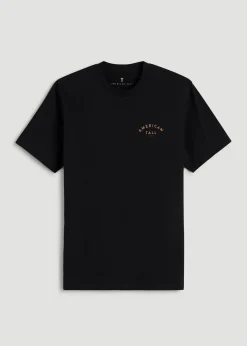 Giraffe Graphic Tee for Tall Men