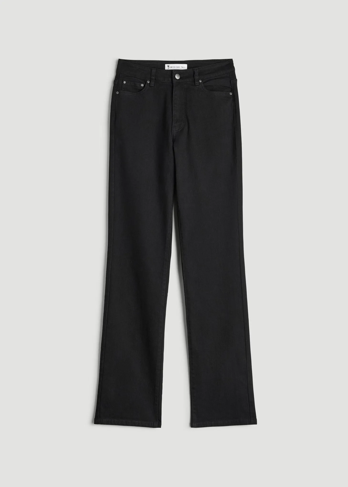Harper High-Rise Straight Stretch Jeans for Tall Women