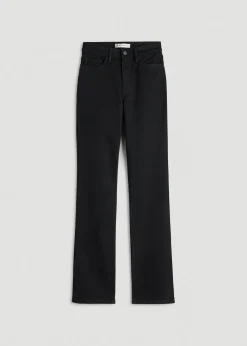 Harper High-Rise Straight Stretch Jeans for Tall Women