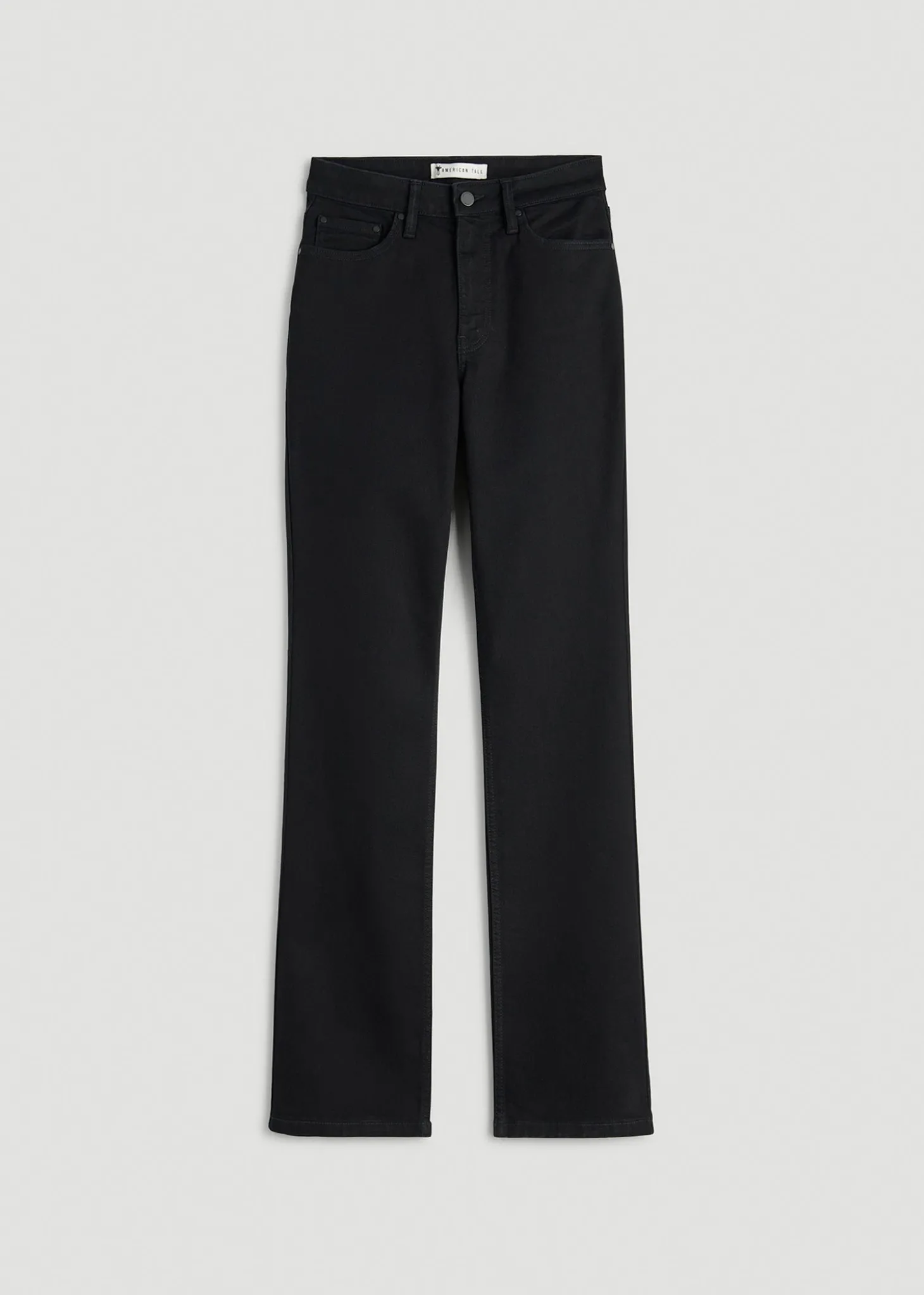 Harper High-Rise Straight Stretch Jeans for Tall Women