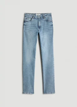 Harper High-Rise Straight Stretch Jeans for Tall Women