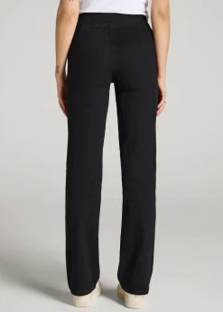 Harper Pull-on Straight Leg Jeans for Tall Women