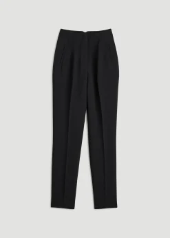 High Rise Pants with Darts for Tall Women