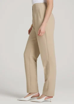 High Rise Pants with Darts for Tall Women