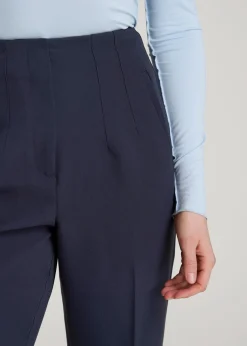 High Rise Pants with Darts for Tall Women