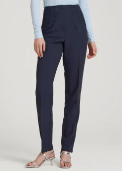 High Rise Pants with Darts for Tall Women
