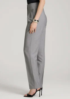 High Rise Pants with Darts for Tall Women