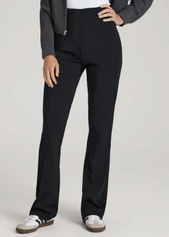 High Rise Pull On Mini Flare Pant for Tall Women