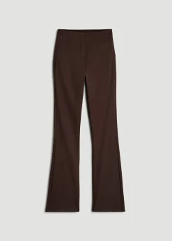 High Rise Pull On Mini Flare Pant for Tall Women