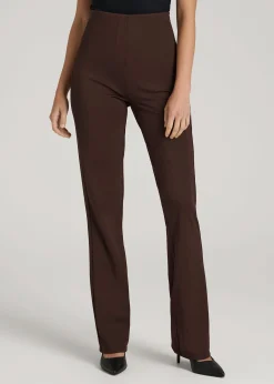 High Rise Pull On Mini Flare Pant for Tall Women