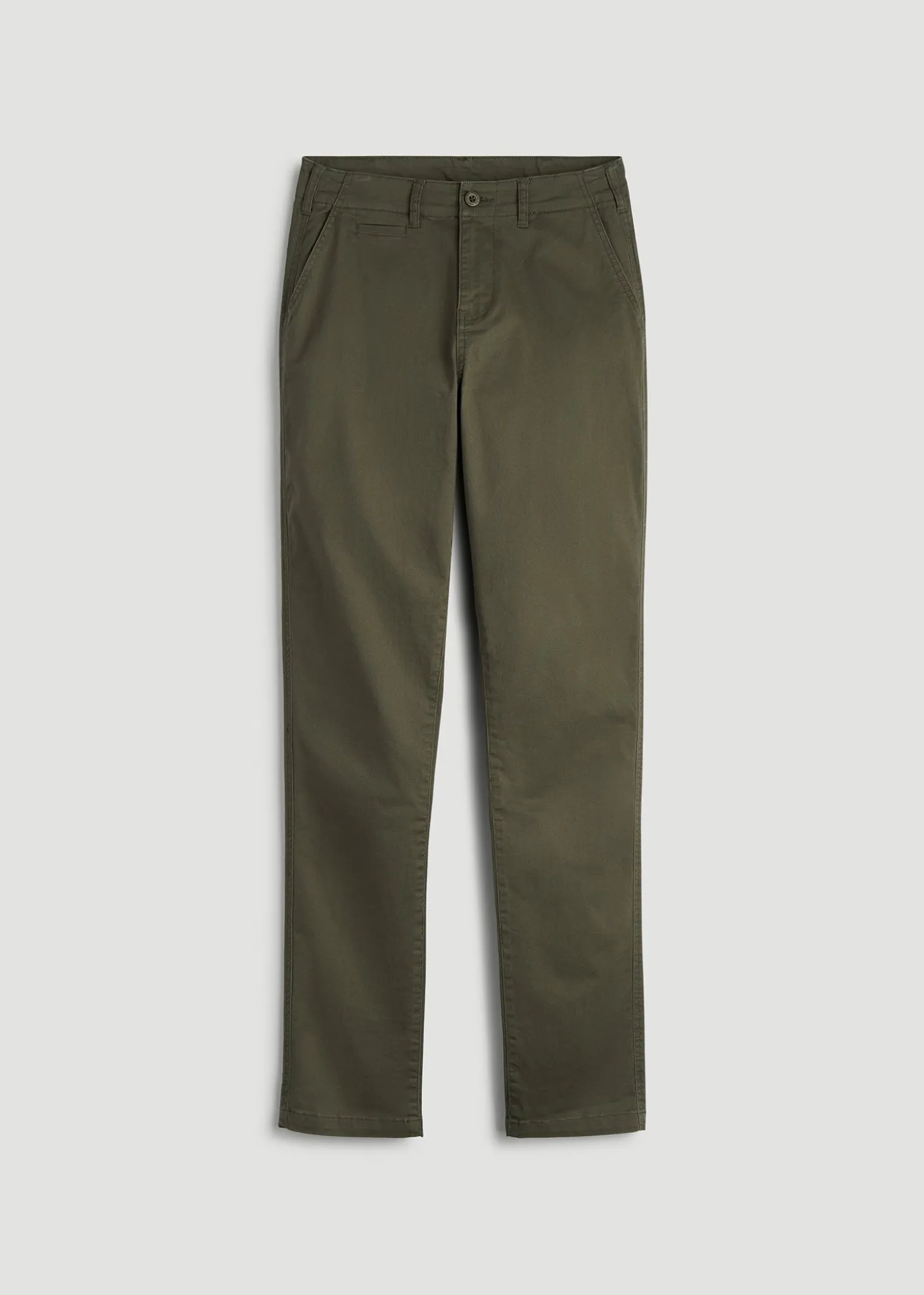 High Rise Tapered Chino Pants for Tall Women