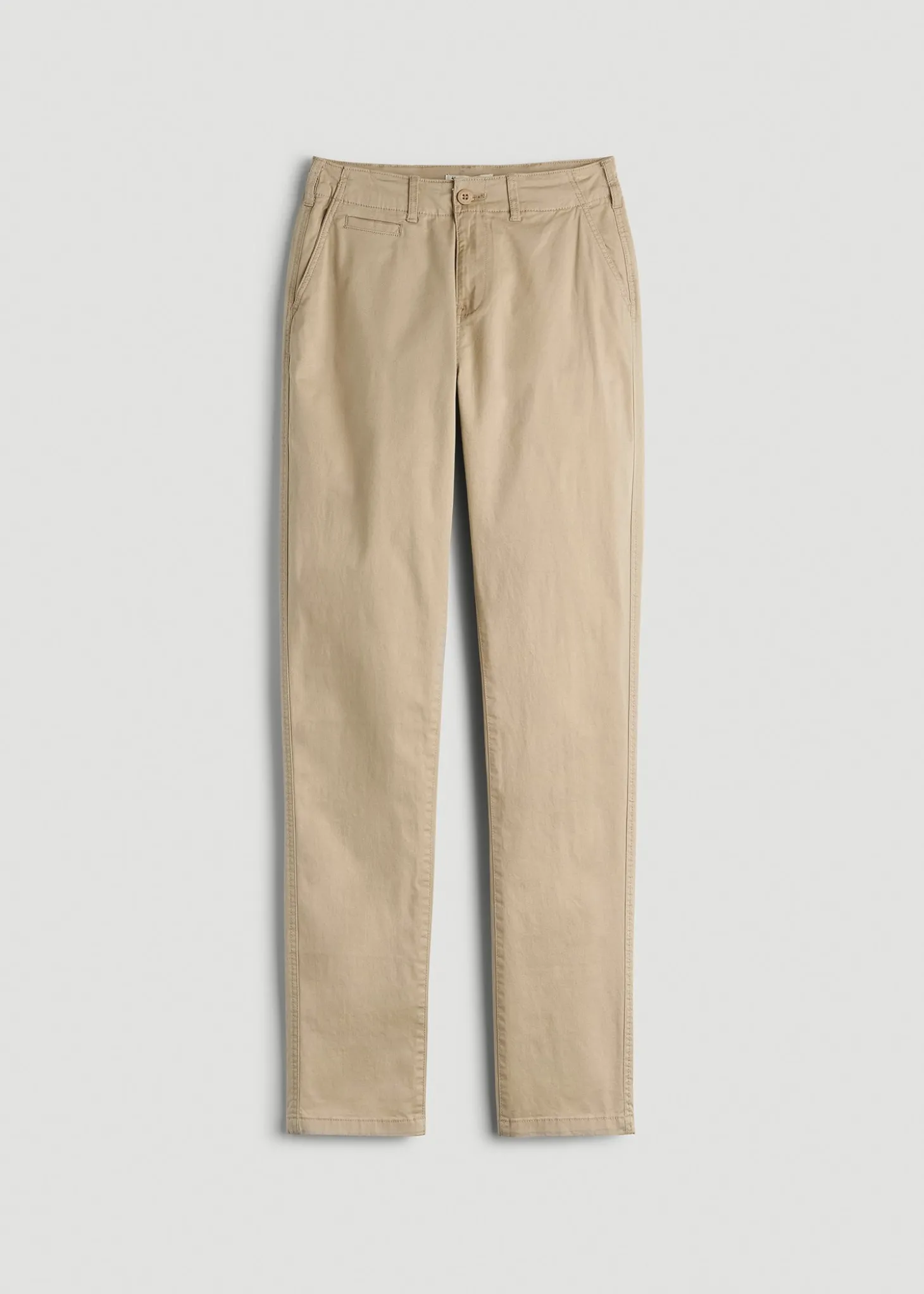 High Rise Tapered Chino Pants for Tall Women