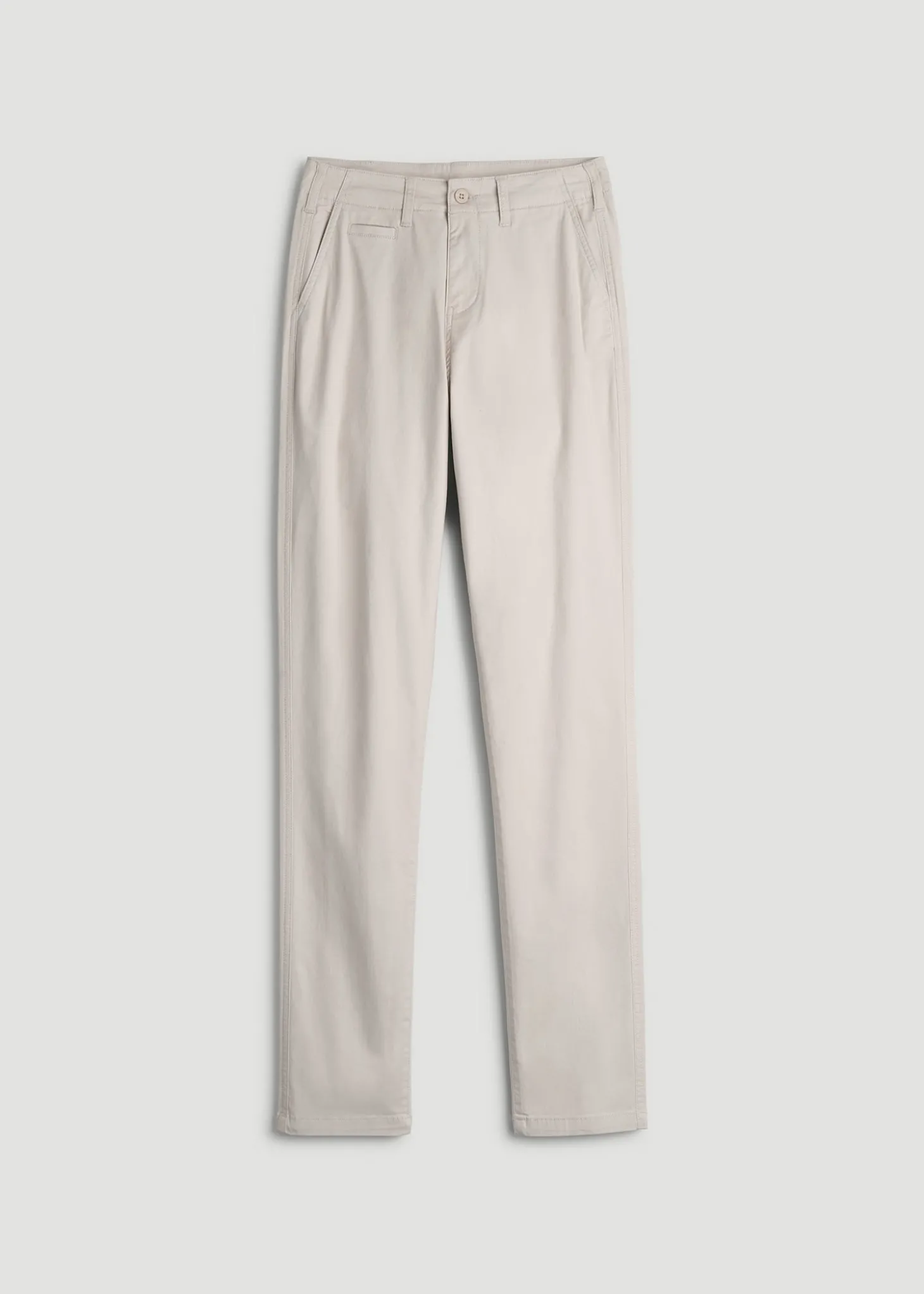 High Rise Tapered Chino Pants for Tall Women