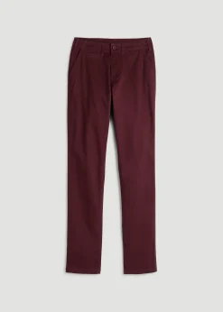High Rise Tapered Chino Pants for Tall Women