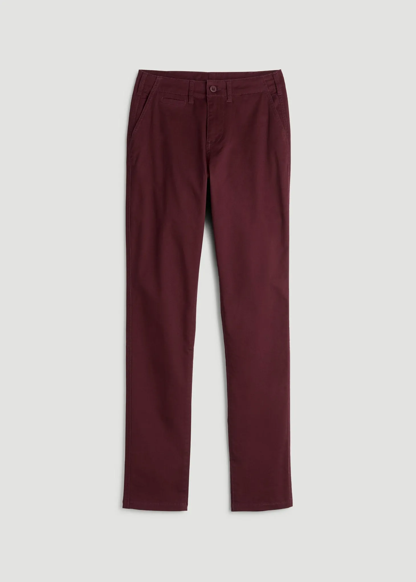 High Rise Tapered Chino Pants for Tall Women