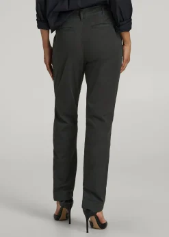 High Rise Tapered Chino Pants for Tall Women