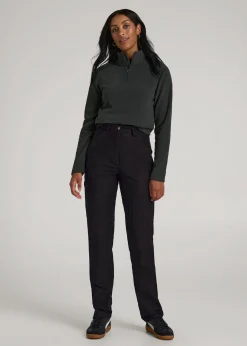 High-Waisted Carpenter Pocket Pants for Tall Women