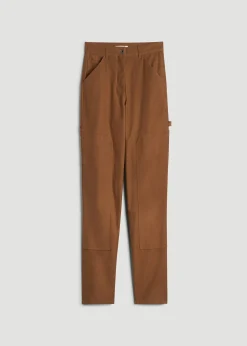 High-Waisted Carpenter Pocket Pants for Tall Women