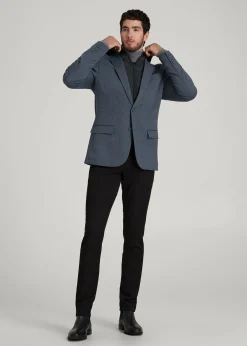 Hooded Bib Blazer for Tall Men