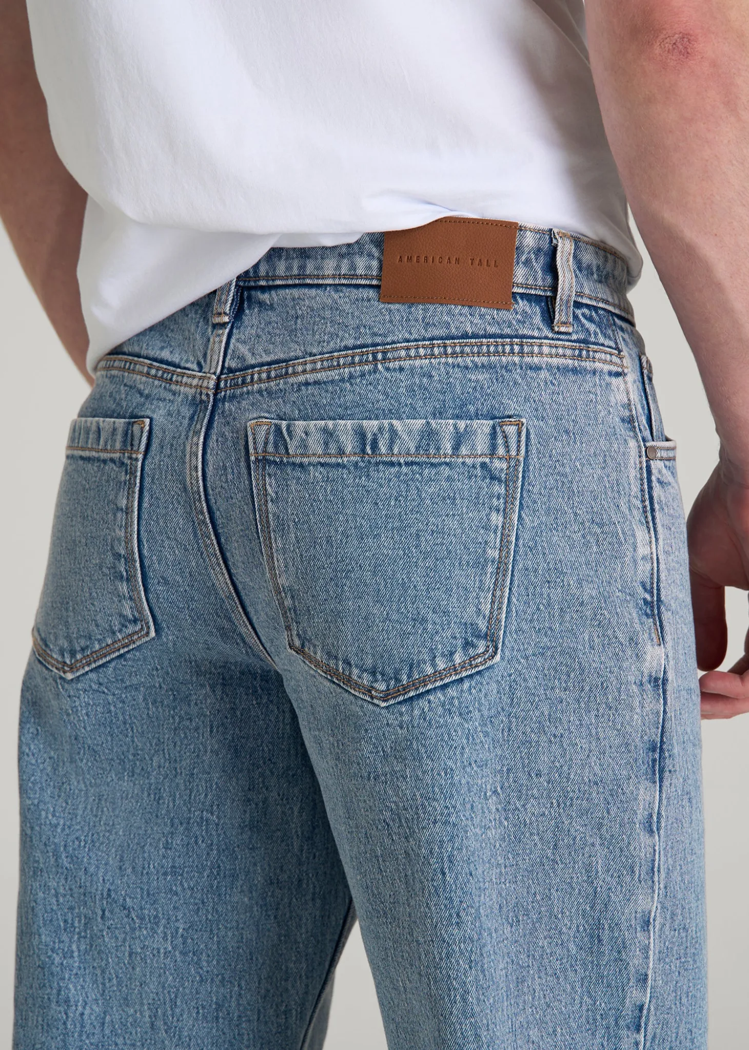 Hudson Loose Fit Jeans for Tall Men