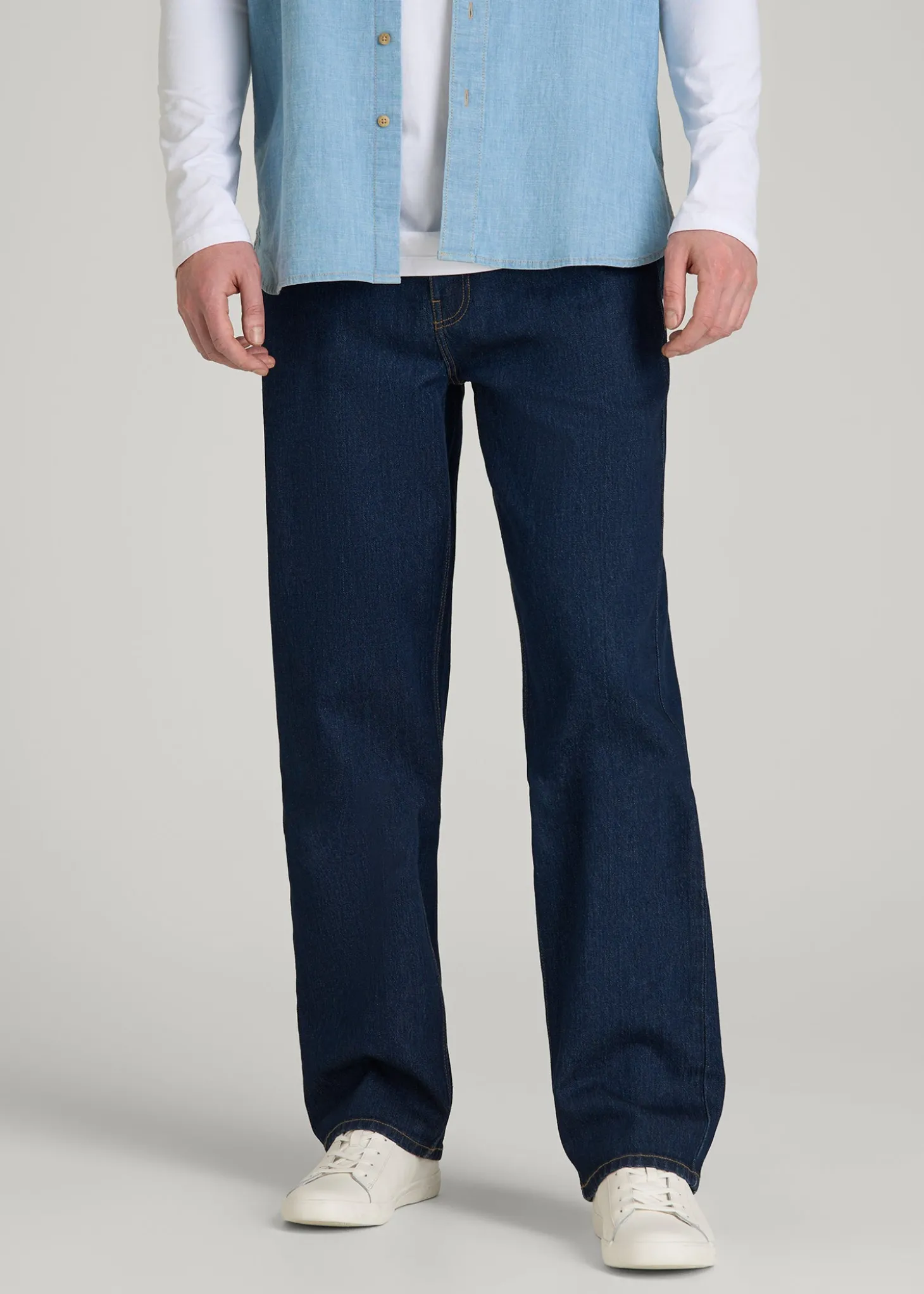 Hudson Loose Fit Jeans for Tall Men