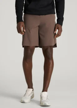 2-in-1 Featherweight Running Short for Tall Men