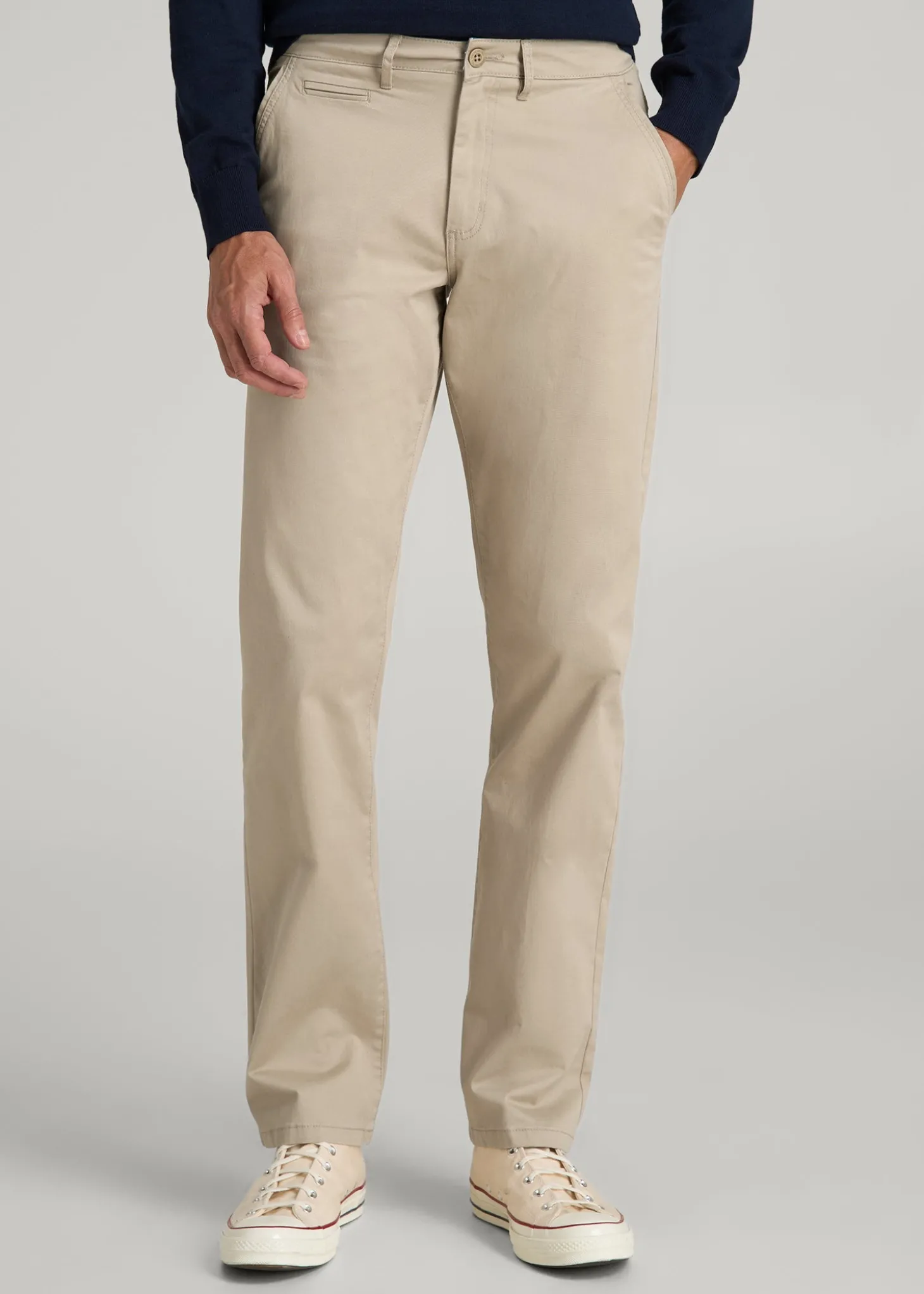 J1 STRAIGHT Leg Chinos for Tall Men