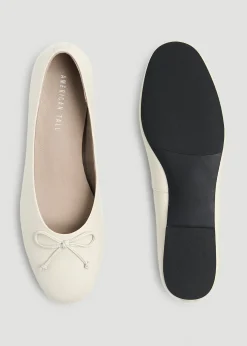 Leather Ballet Flat for Tall Women