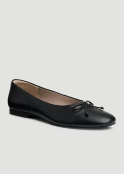 Leather Ballet Flat for Tall Women