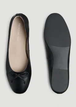 Leather Ballet Flat for Tall Women