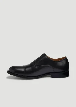 Leather Cap Toe Oxford for Tall Men