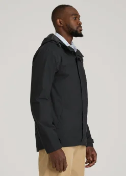 Lightweight Rain Jacket for Tall Men