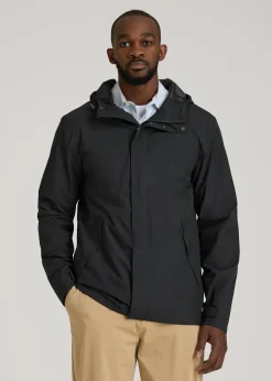 Lightweight Rain Jacket for Tall Men