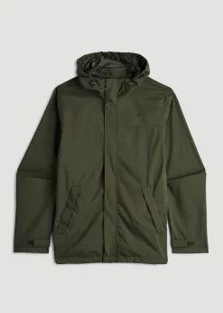 Lightweight Rain Jacket for Tall Men