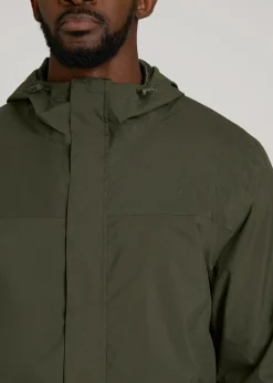 Lightweight Rain Jacket for Tall Men