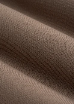 Linen Blend Knit Polo for Tall Men