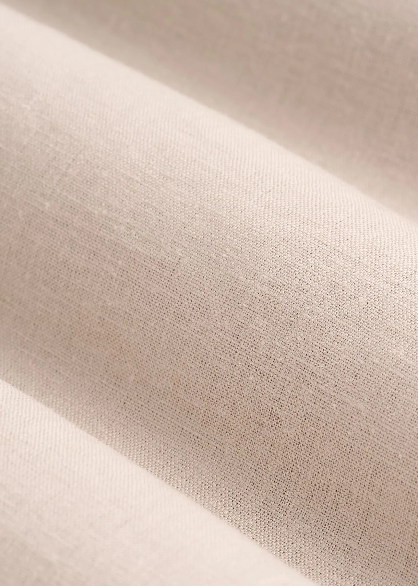 Linen Popover Shirt for Tall Men