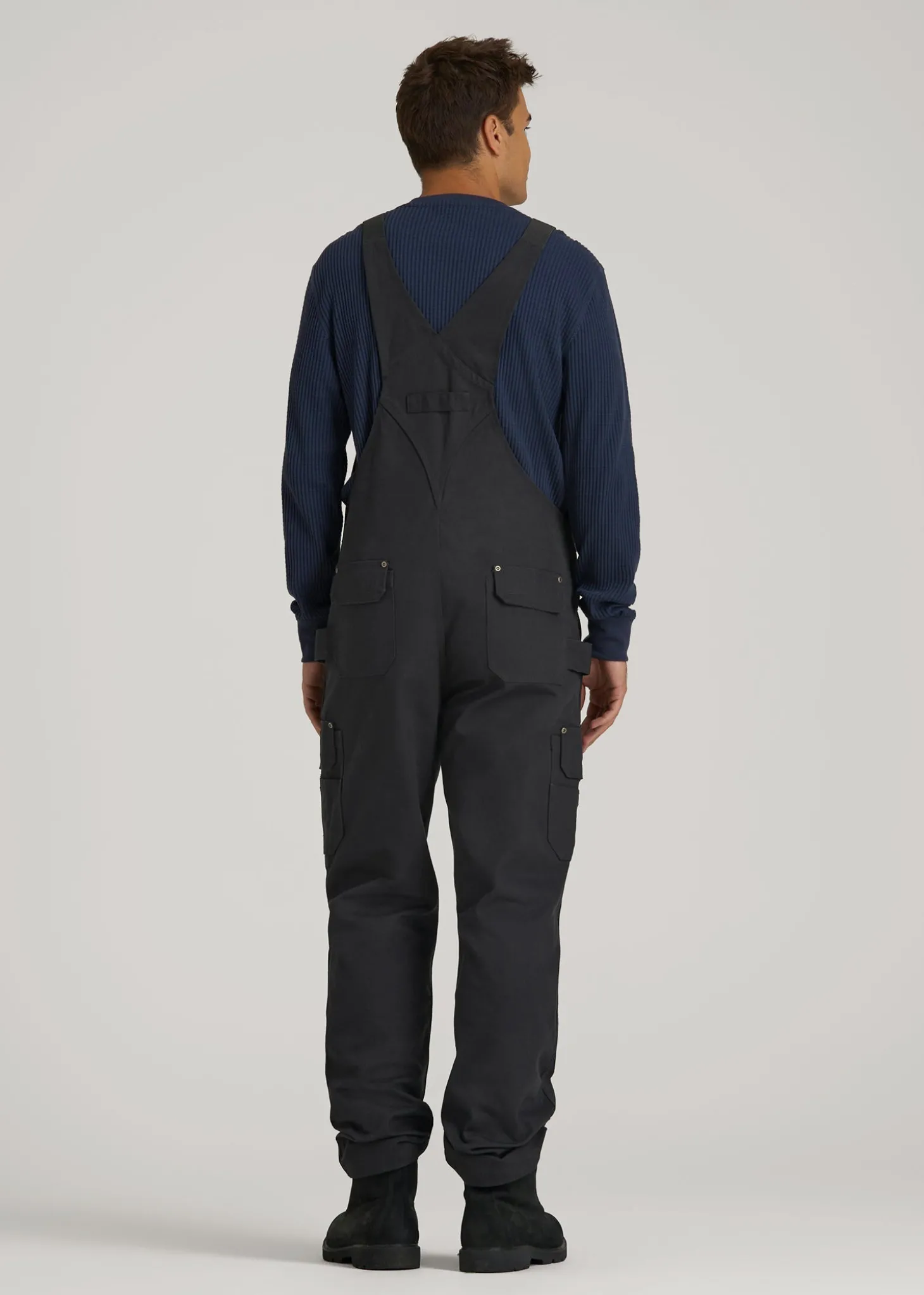 LJ&S Canvas Bib Overalls for Tall Men
