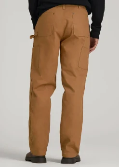 LJ&S Double Front Utility Work Pants for Tall Men