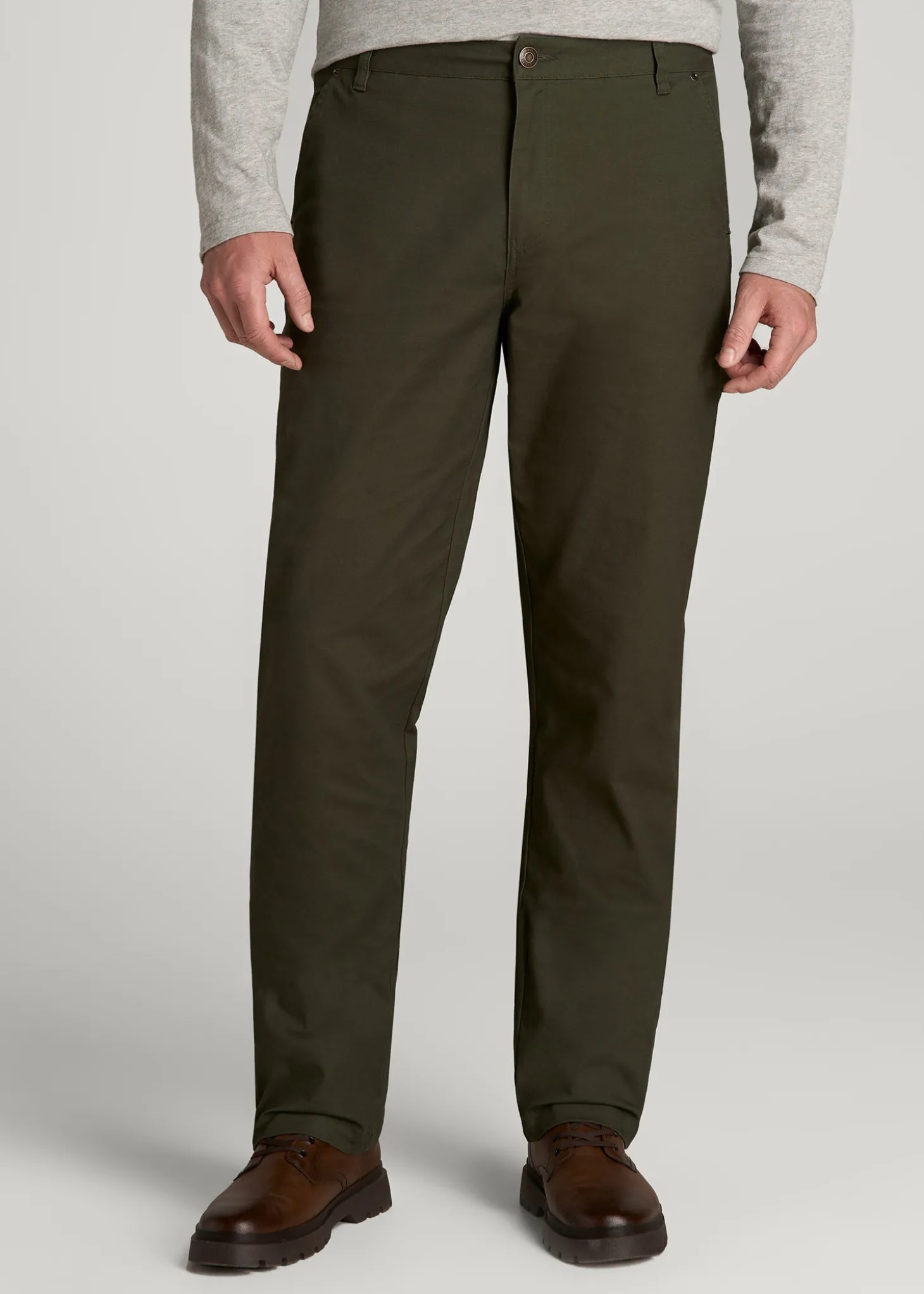 LJ&S Stretch Canvas REGULAR-FIT Carpenter's Pants for Tall Men
