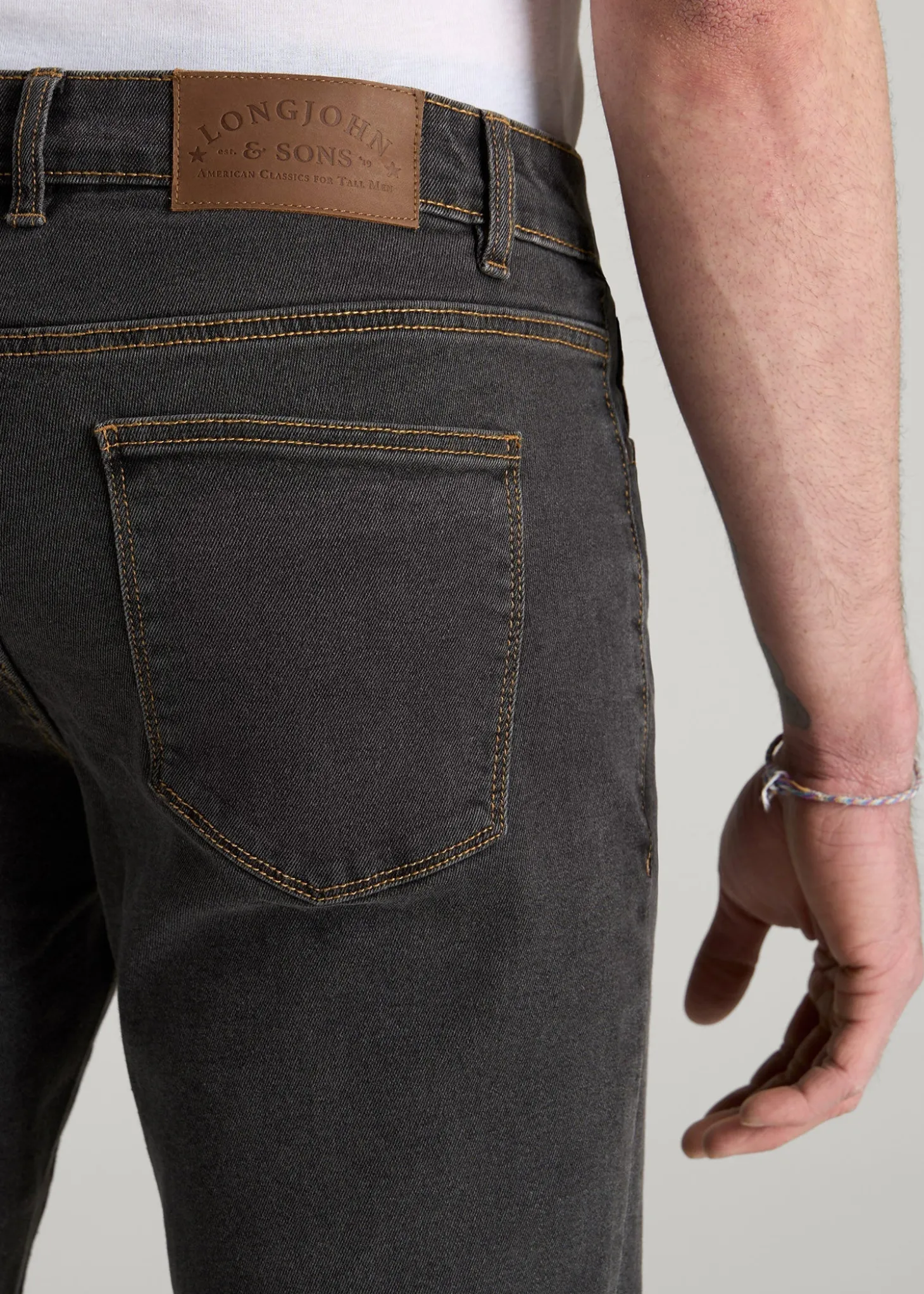 LJ&S TAPERED Jeans for Tall Men