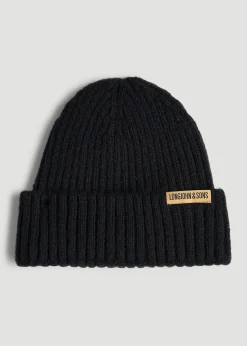 LJ&S Wool Blend Beanie for Tall Men